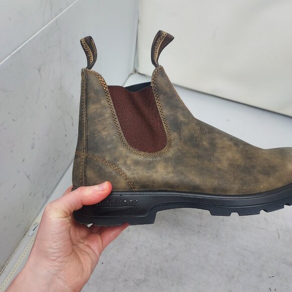 Blundstone MENS Chelsea Rustic Brown Boot main image 7
